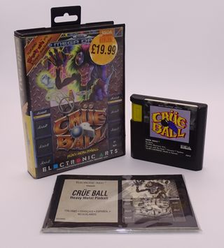 Crue Ball Mega Drive Sega - Flipper