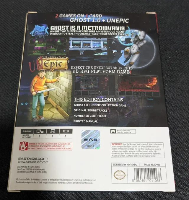 Unepic & Ghost 1.0 Switch