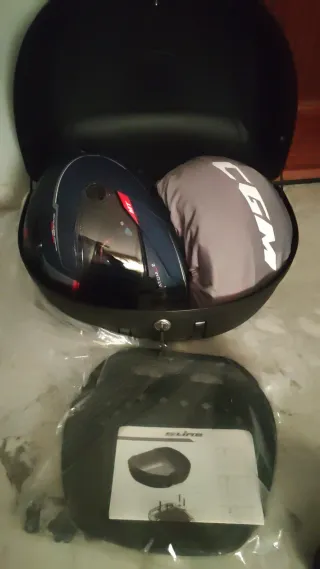 Baúl S-line 52L Capacidad dos cascos 