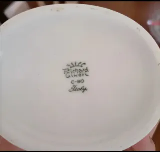 Richard Ginori, servizio da caffè in porcellana.