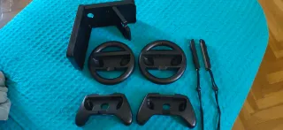 Accesorios Nintendo Switch: Volantes, Mandos, base