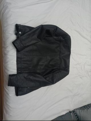 Chaqueta Jack & Jones polipiel estilo motero