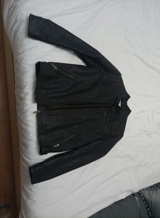Chaqueta Jack & Jones polipiel estilo motero
