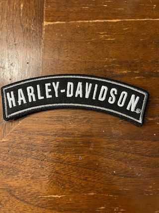 Toppe Patch Harley Davidson Nere e Bianche