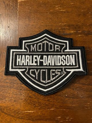 Toppe Patch Harley Davidson Nere e Bianche