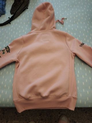 Sudadera Geographical Norway Rosa