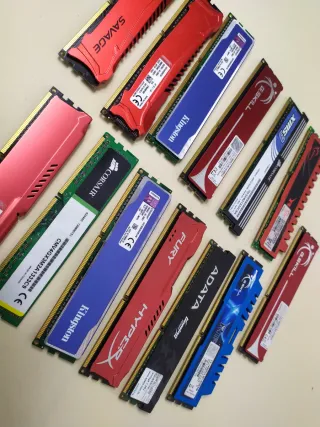 Lote 13x DDR3 4GB RAM Gaming