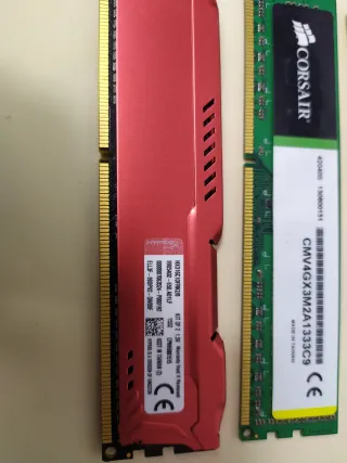 Lote 13x DDR3 4GB RAM Gaming