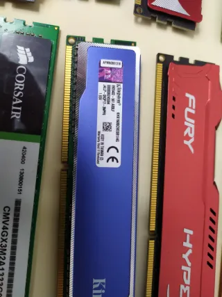 Lote 13x DDR3 4GB RAM Gaming