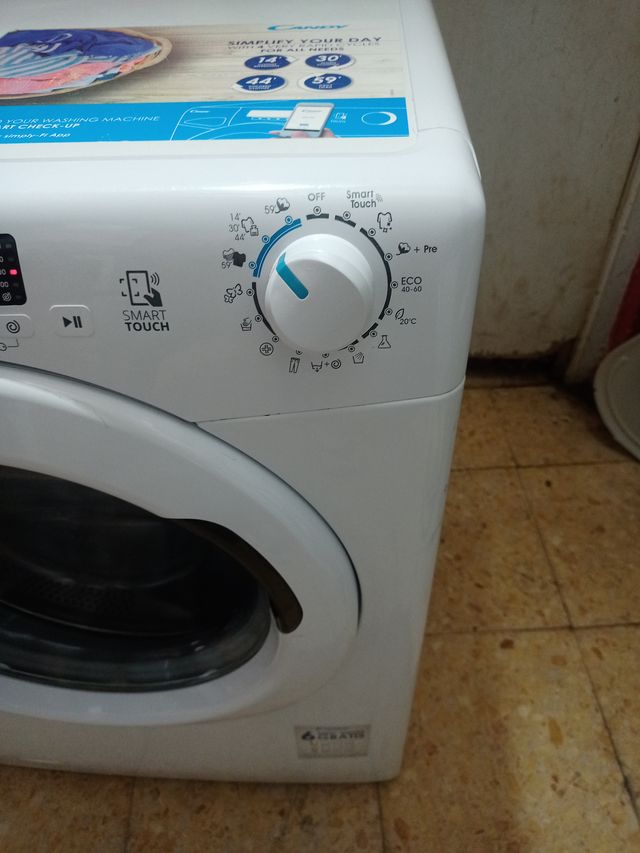 Lavadora Candy Smart 8kg 1400rpm