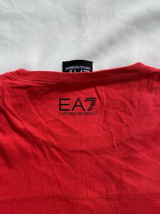 T-shirt Emporio Armani Uomo Rossa/Nera M