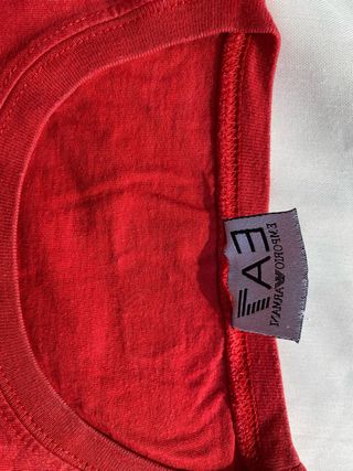 T-shirt Emporio Armani Uomo Rossa/Nera M