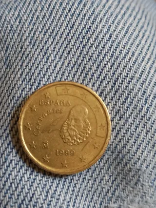 10 centesimi Spagna 1999 Cervantes