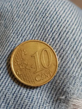 10 centesimi Spagna 1999 Cervantes