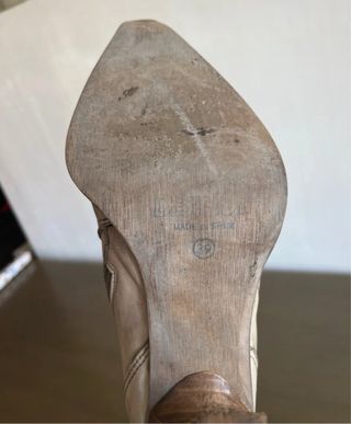 Stivali texani Destroy beige