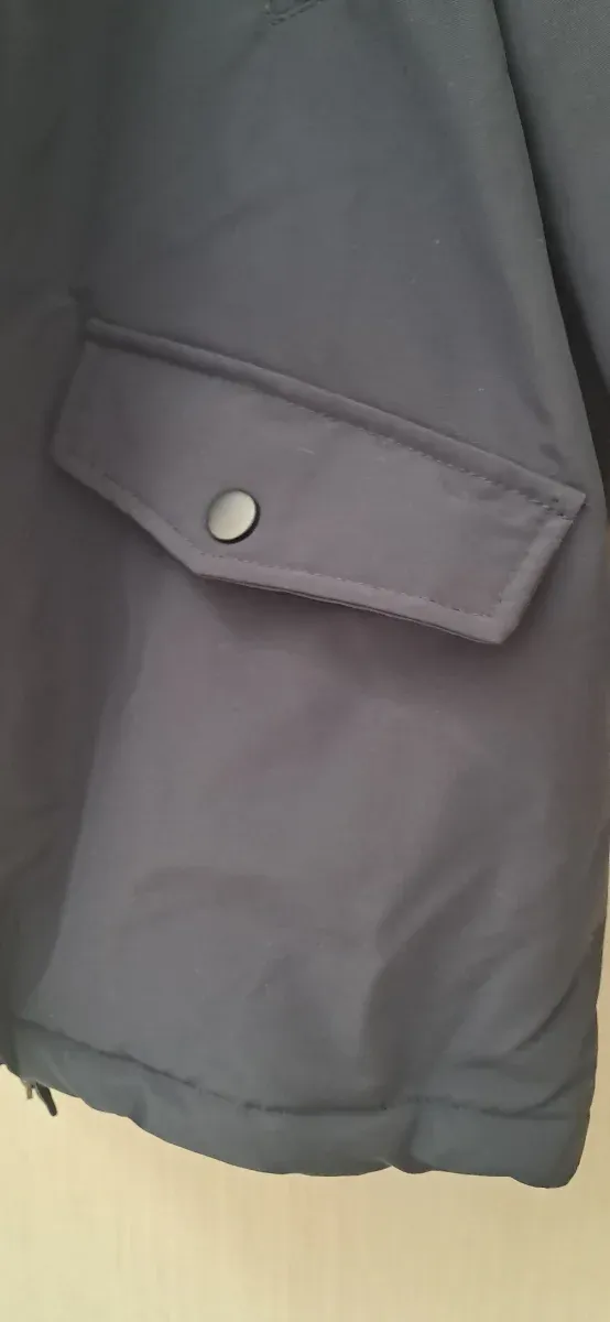 Abrigo  infantil- joven azul marino