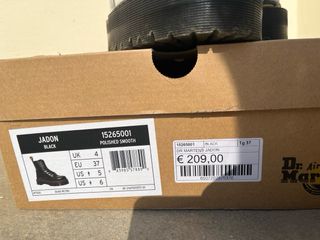 Dr. Martens bianche platform nuove