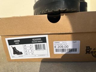 Dr. Martens bianche platform nuove