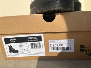 Dr. Martens bianche platform nuove