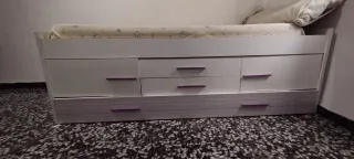 Cama nido con colchones