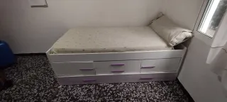 Cama nido con colchones