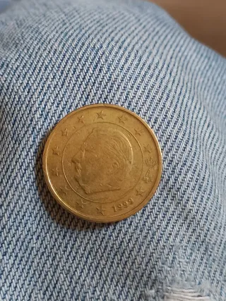 50 centesimi Belgio 1999