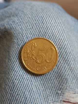 50 centesimi Belgio 1999
