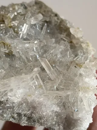 Drusa de quartzo cristal