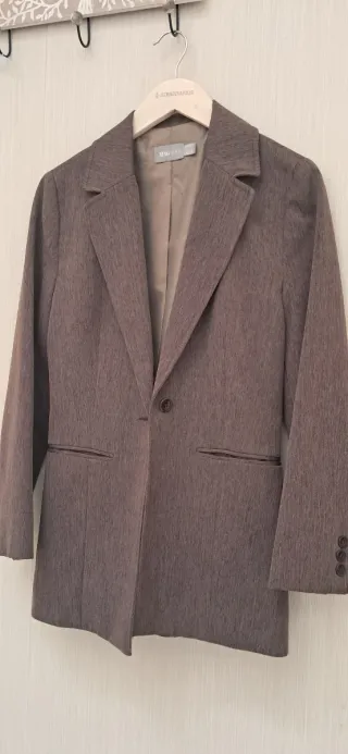 Blazer Mango Marrón Talla S/36/8