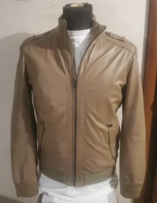 Giacca Vera Pelle Uomo - Giubbino Giubbotto bomber