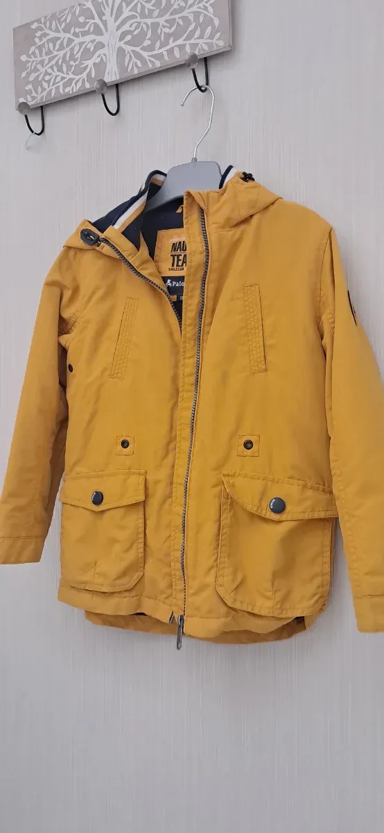 Chaqueta amarilla con estampado Brooklyn