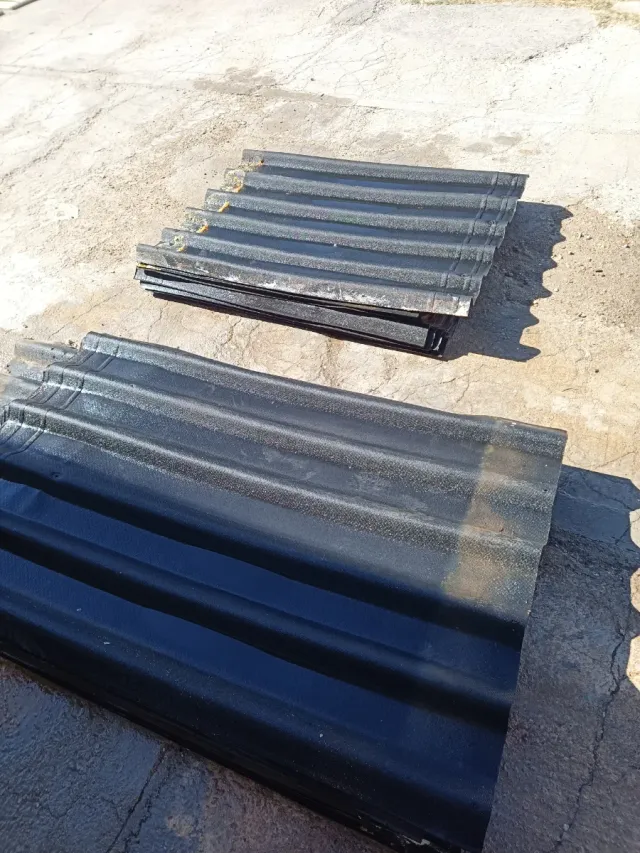 Tejas asfálticas onduladas