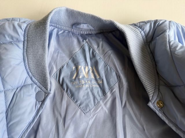 Chaqueta Zara azul niño 13-14 años