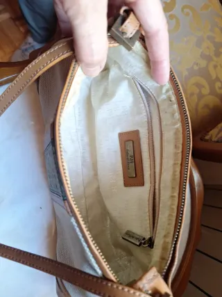 Bolso Pedro del Hierro Beige y Marrón