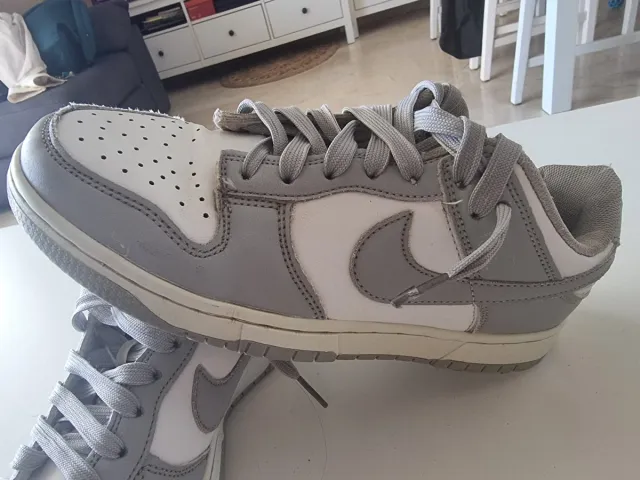 Zapatillas Nike Grises y Blancas