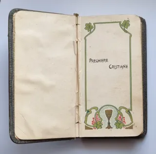 Antico Libretto di Preghiere Cristiane