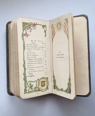 Antico Libretto di Preghiere Cristiane
