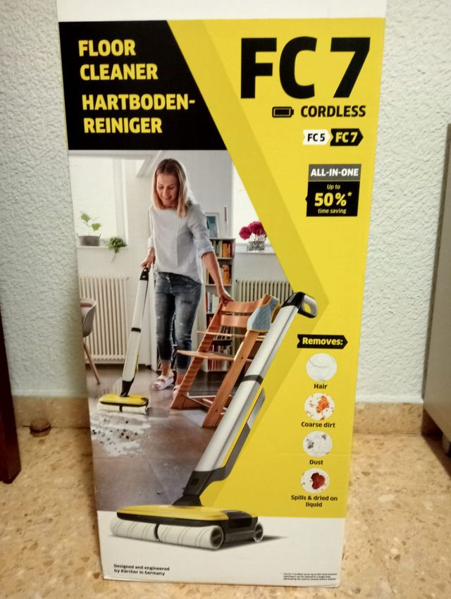 Fregona Eléctrica Karcher FC7 Cordless a estrenar
