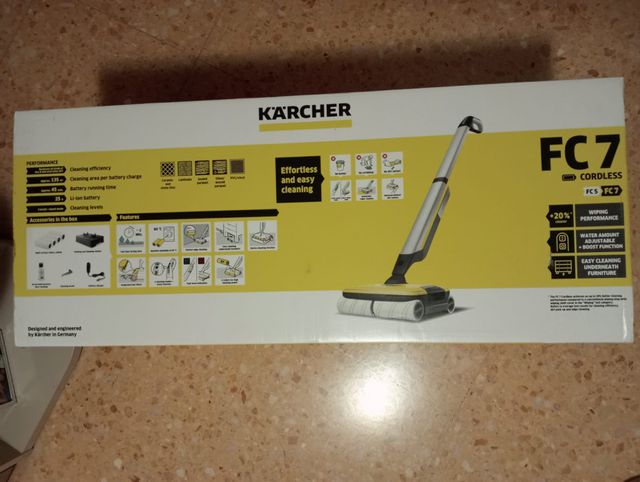 Fregona Eléctrica Karcher FC7 Cordless a estrenar