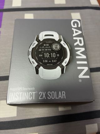 Garmin Instinct 2X Solar Gris/Blanco