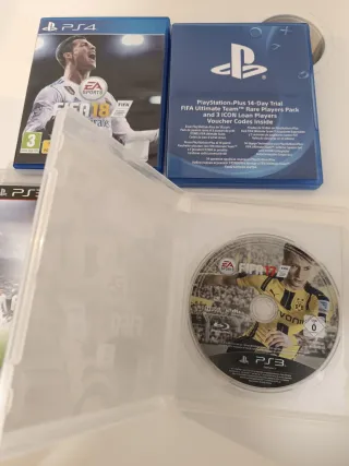 Lote FIFA 14, 16, 17, 18 PS3 y PS4