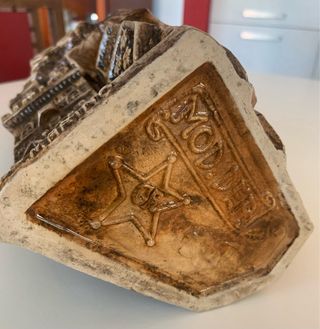 Bottiglia ceramica San Marino anni 60