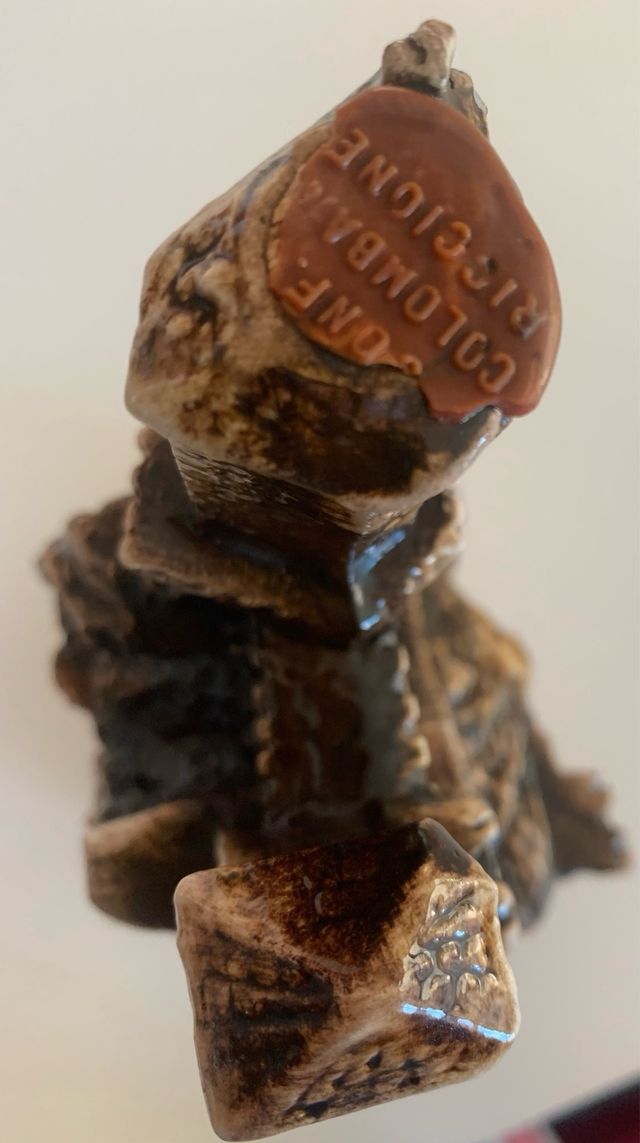 Bottiglia ceramica San Marino anni 60