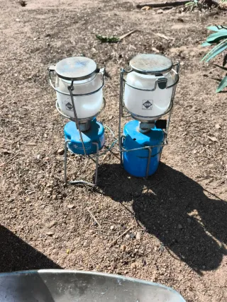 Hornillos camping gas x2