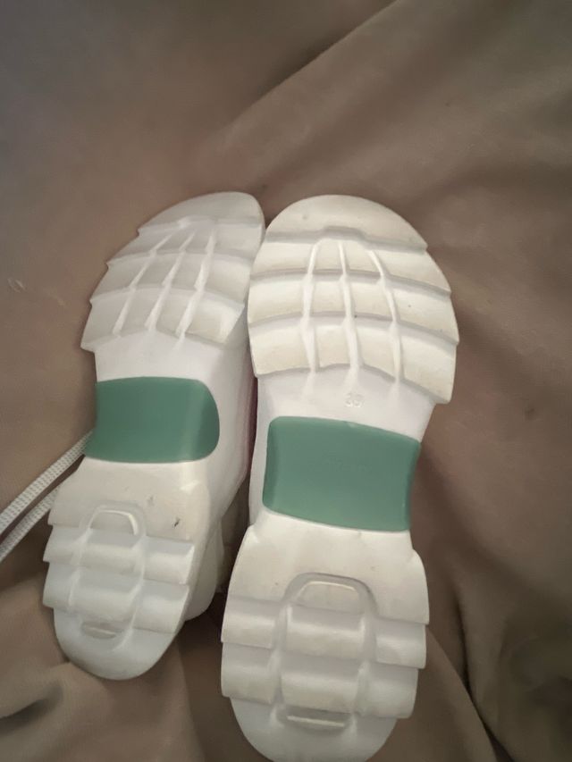 Botines Zara Beige y Rosa