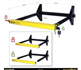 Soporte para 2 bicicletas