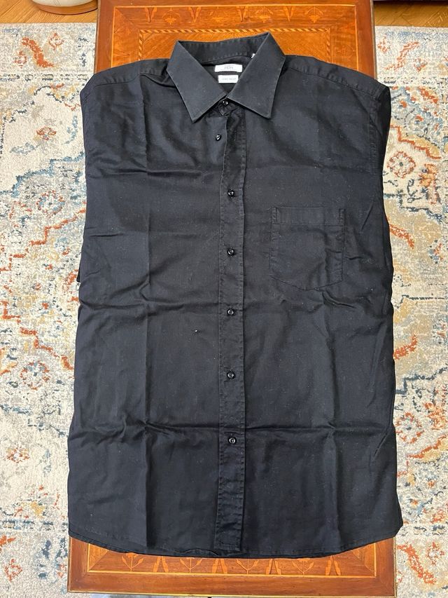 Camicia Sartoriale Firenze Nera Uomo