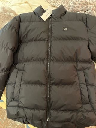 Cazadora Calvin Klein Negra Sin Usar