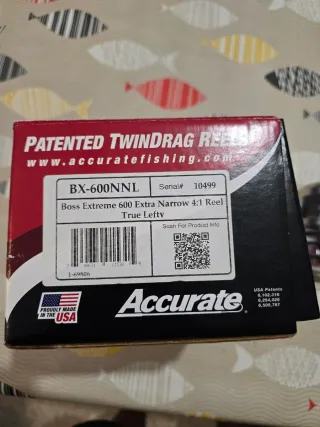 CARRETE ACCURATE BX-600NNL