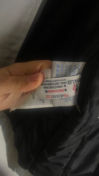 Giubbotto Moncler Grigio